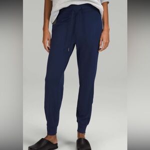 Lululemon Athletica Navy Ready to Rulu High-Rise Jogger Full Length